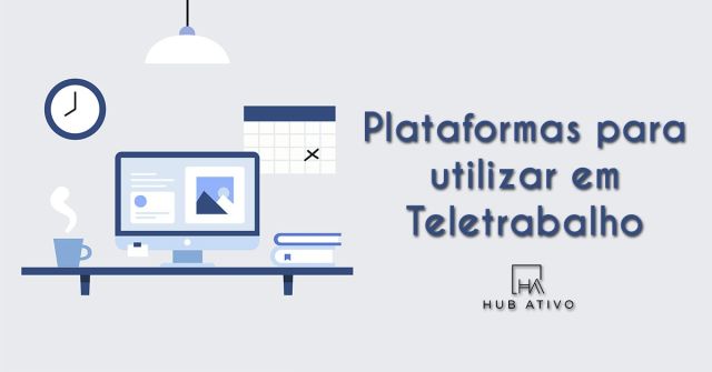 Plataformas para utilizar em Teletrabalho