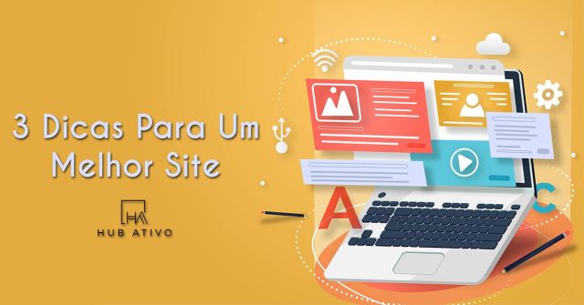 tres dicas para um melhor site