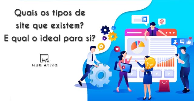 Quais os tipos de site que existem E qual o ideal para si